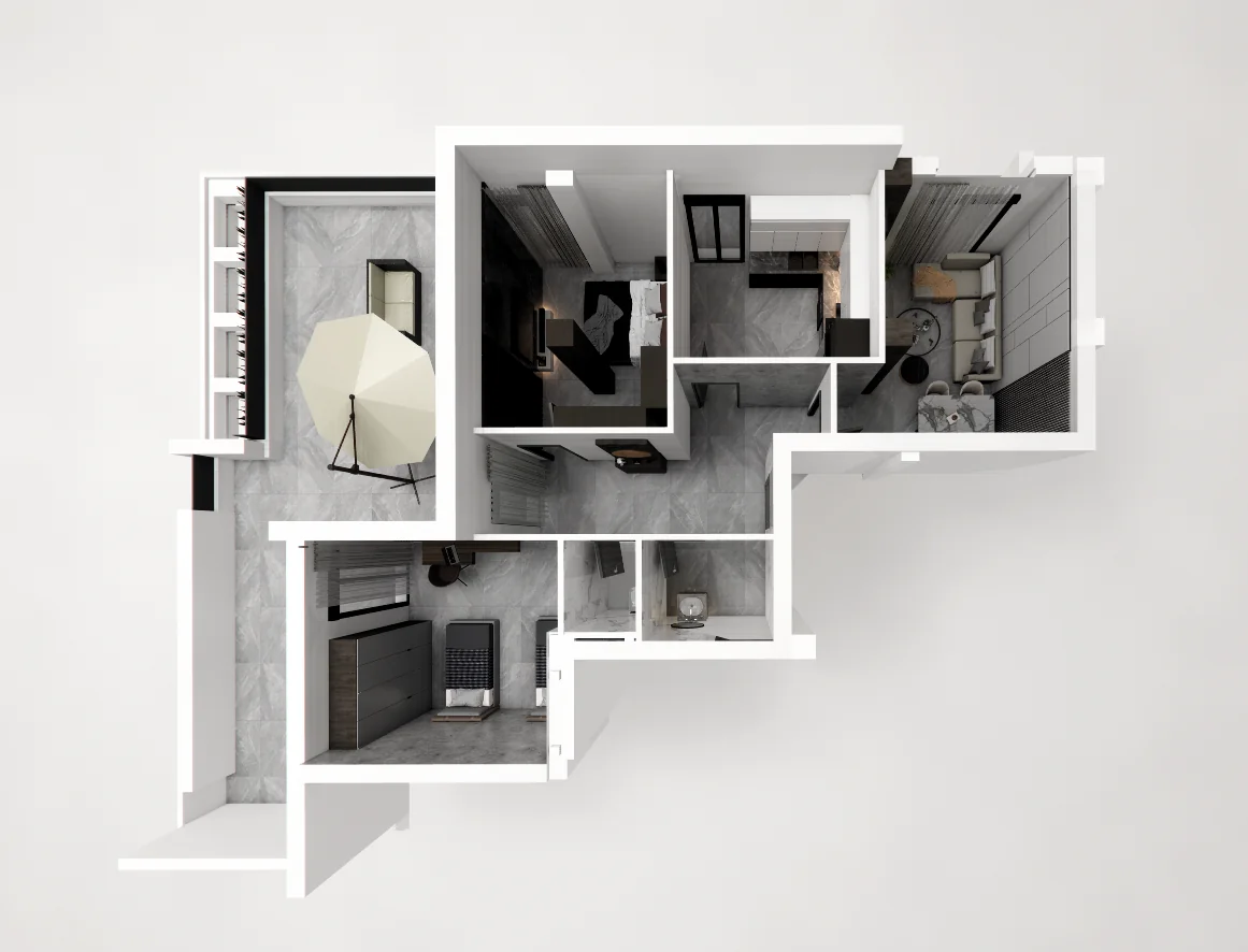 Résidence la tulipe Bordj El Kiffan - intérieur moderne - appartement F2 F3 F4 Chéraga